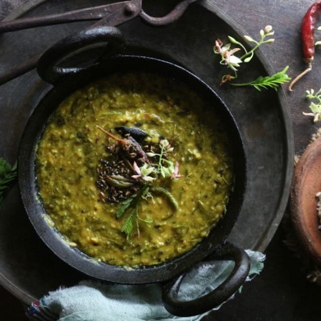 Tamarind Leaves Dal.