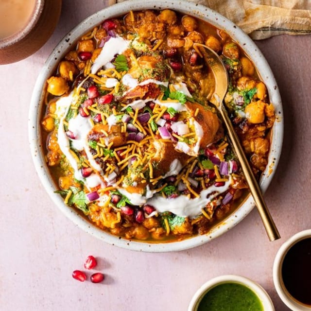 Samosa Chaat.