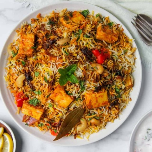 Panner Biriyani.
