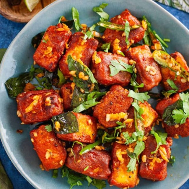 Paneer 65.